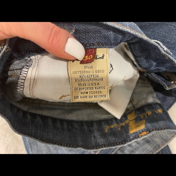 Seven For All Mankind 30” jeans - 16” inseam ✨Like New. Worn once! See all pics - Picture 8 of 14